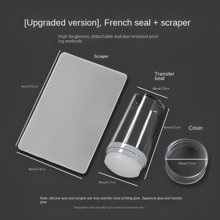 Sculptella French Manicure Stamper — Masterfully perfect French Tips that you will want to show off with pride | Kalsten
