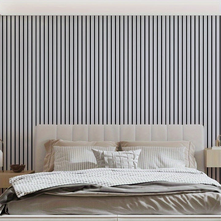 Kalsten | WoodLook Wall Panels – Self-Adhesive 3D PVC Wall Covering for Quick Living Effect