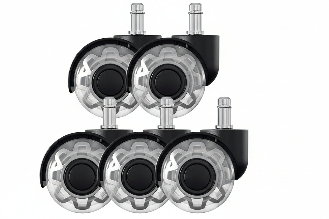5 pieces office chair wheels swivel chair wheels 10mm x 22mm | Kalsten