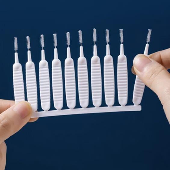 Kalsten | Precision Cleaning Brush Set | 30-Pack | Nylon Bristles with PP Handle | Multi-Surface Use
