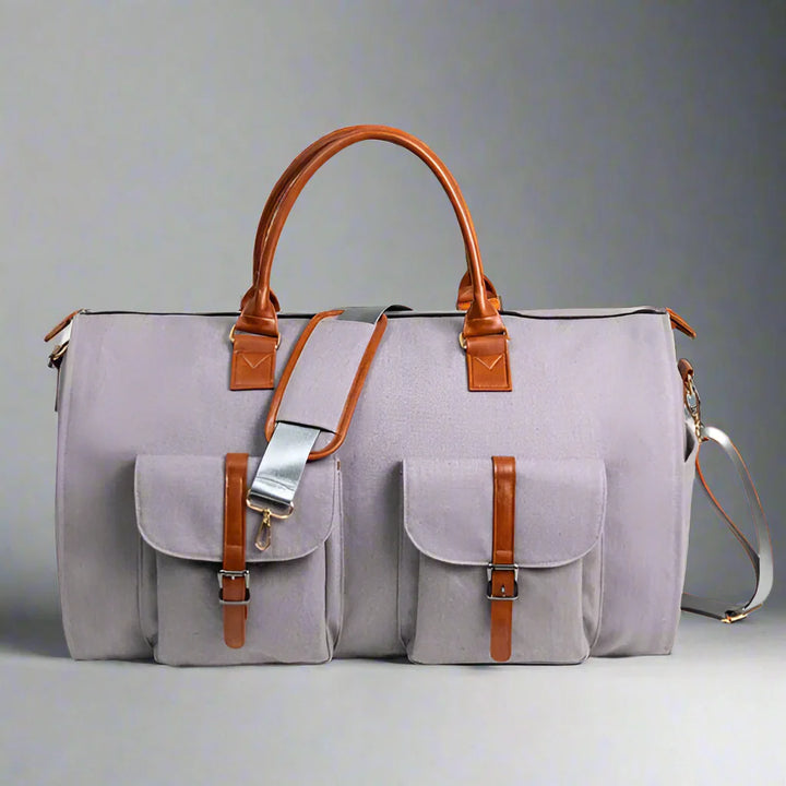 Travel Duffel Bag Leather Hand Luggage Kalsten