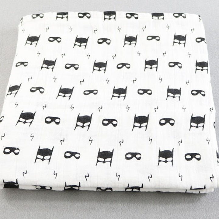 Cute Patterned Muslin Swaddle Blanket kalsten