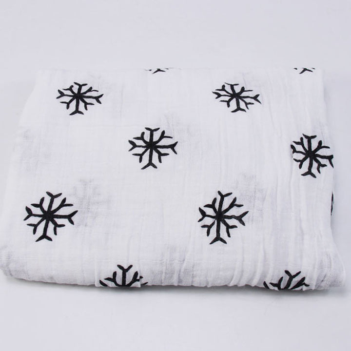 Cute Patterned Muslin Swaddle Blanket kalsten