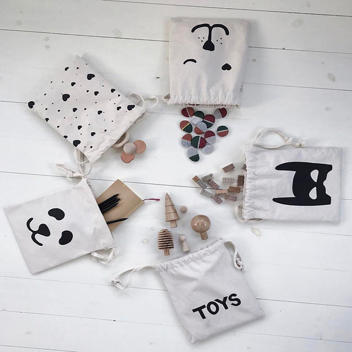 Quarter net bag with funny eye design Kalsten