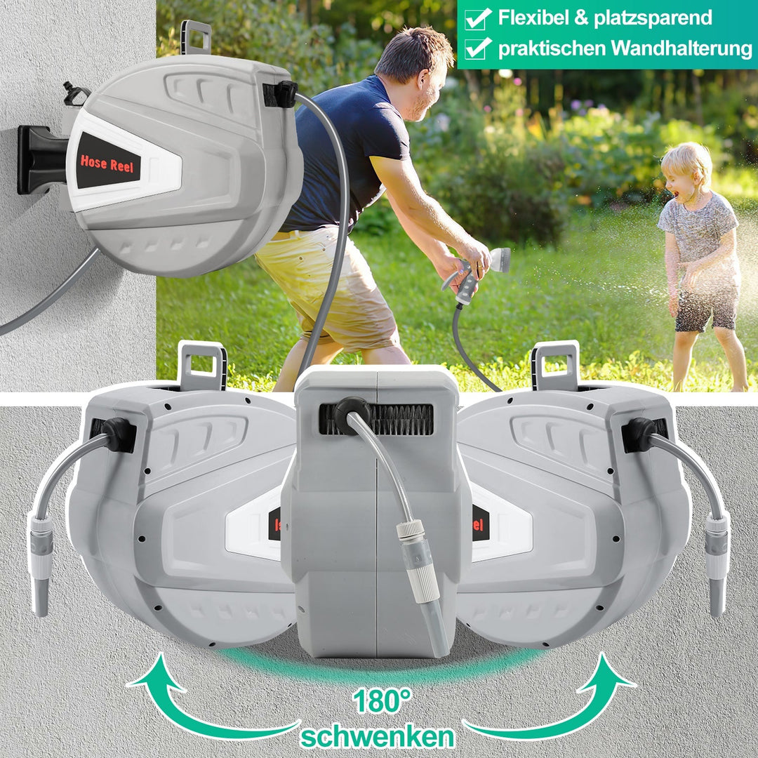 Hose reel water hose reel with hand shower garden hose | Kalsten