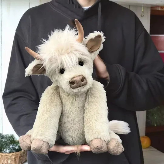 Kalsten | Scottish Handmade Highland Cattle Plush Toy