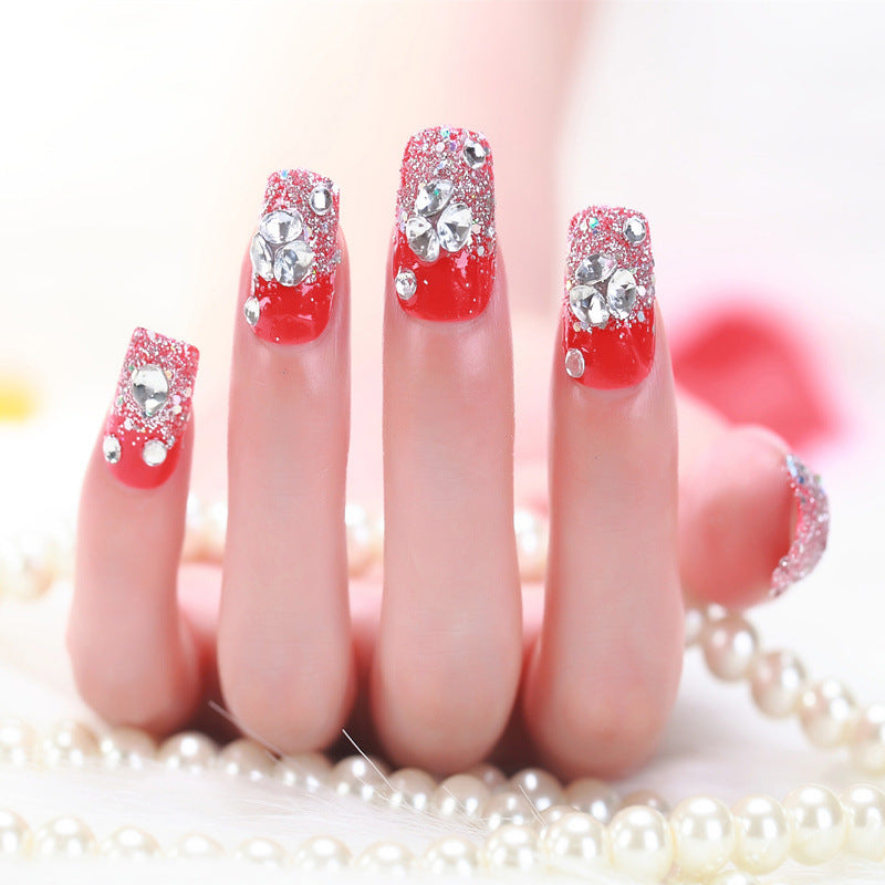 Glittering Nail Art