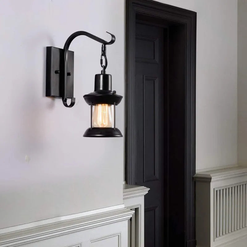 Vintage Metal Industrial Wall Light Kalsten