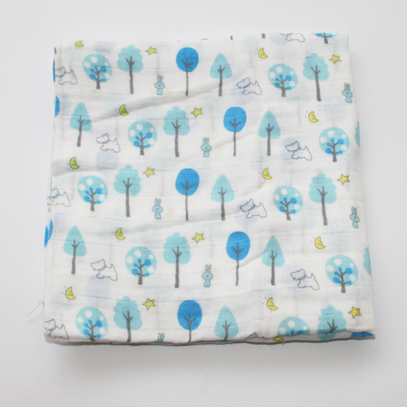 Cute Patterned Muslin Swaddle Blanket kalsten