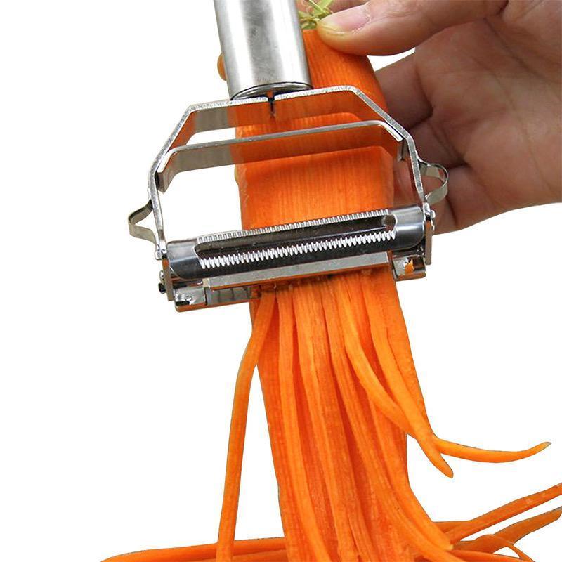 Practical and Safe Vegetable Peeler – High-Quality Stainless Steel Peeler for Vegetables and Fruits, Ergonomic and Easy to Clean, Perfect for the Kitchen | Kalsten