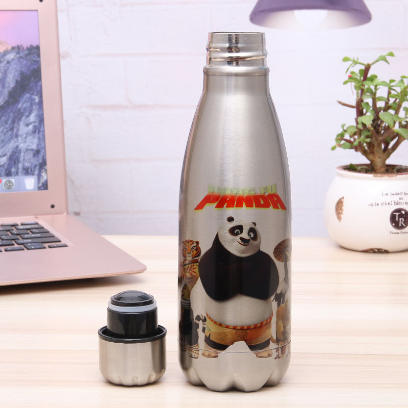 Women's stainless steel insulated bottle with dirt-repellent surface Kalsten