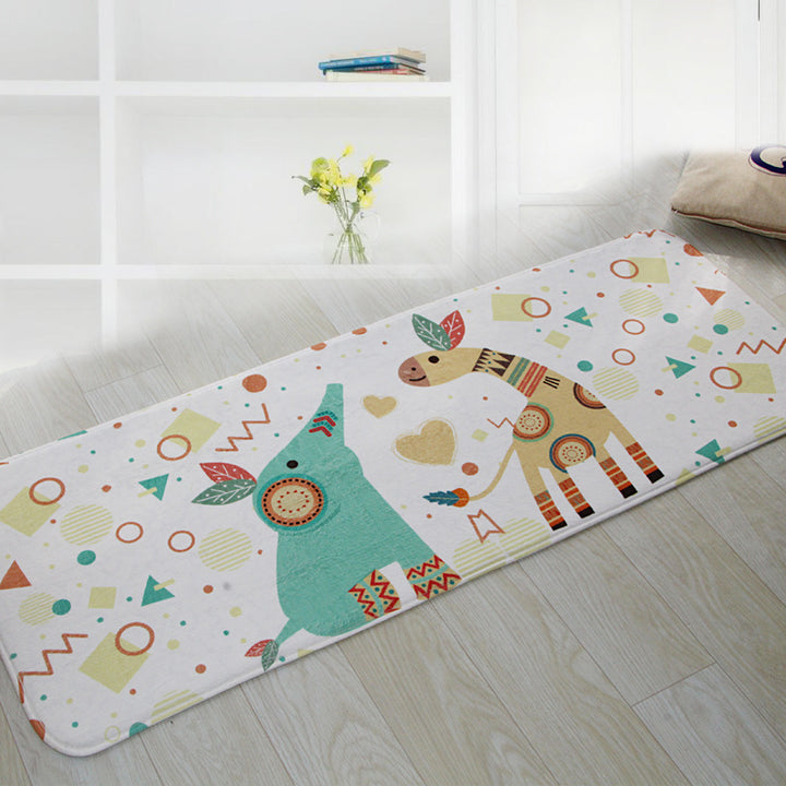 Marine Life Bath Mat Kalsten