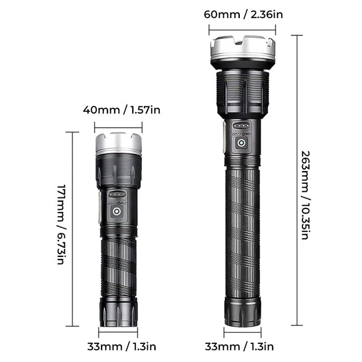 LED-Zoom-Flashlight | Kalsten