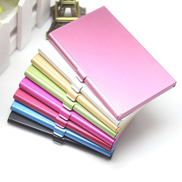 Elegant Metal Business Card Holder