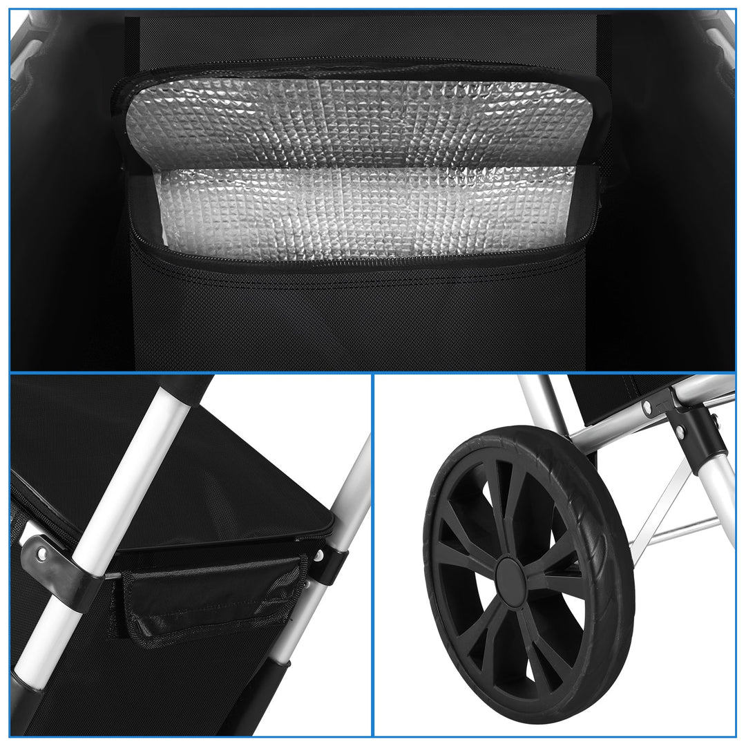 Shopping trolley shopping roller foldable 40L | Kalsten