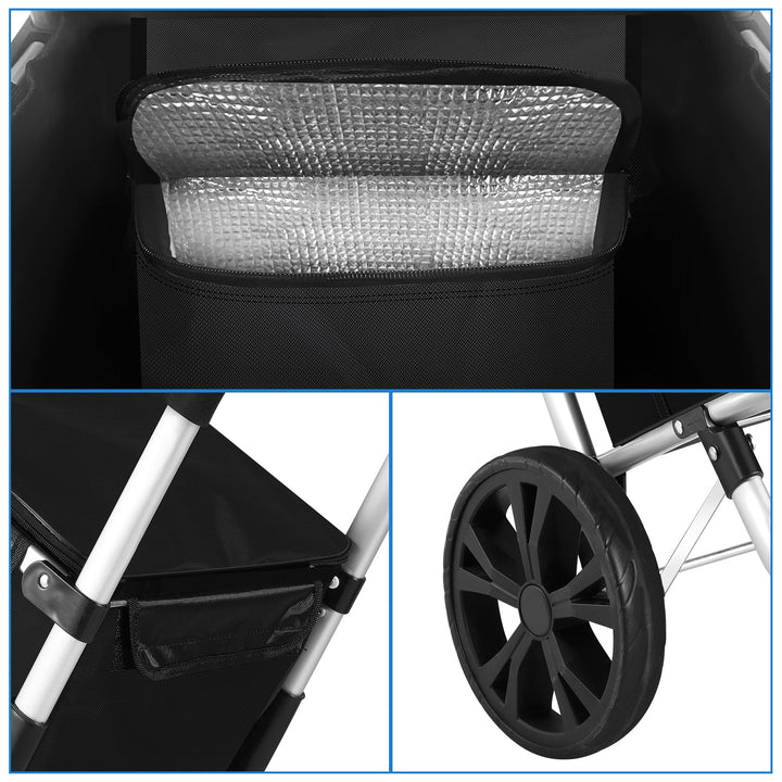 Shopping trolley shopping roller foldable 40L | Kalsten