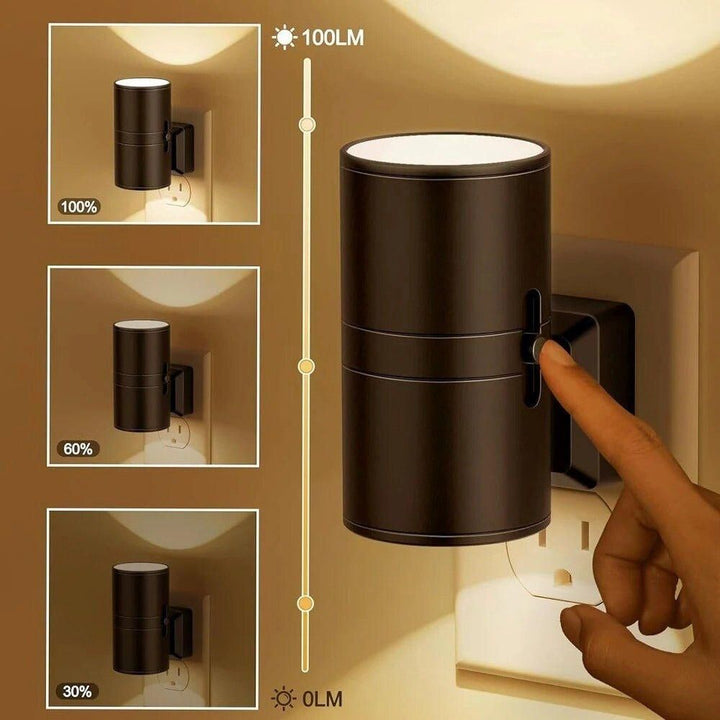 SensorShine Light - Adjustable LED Plug In Intelligent Motion Sensor Night Light | Kalsten