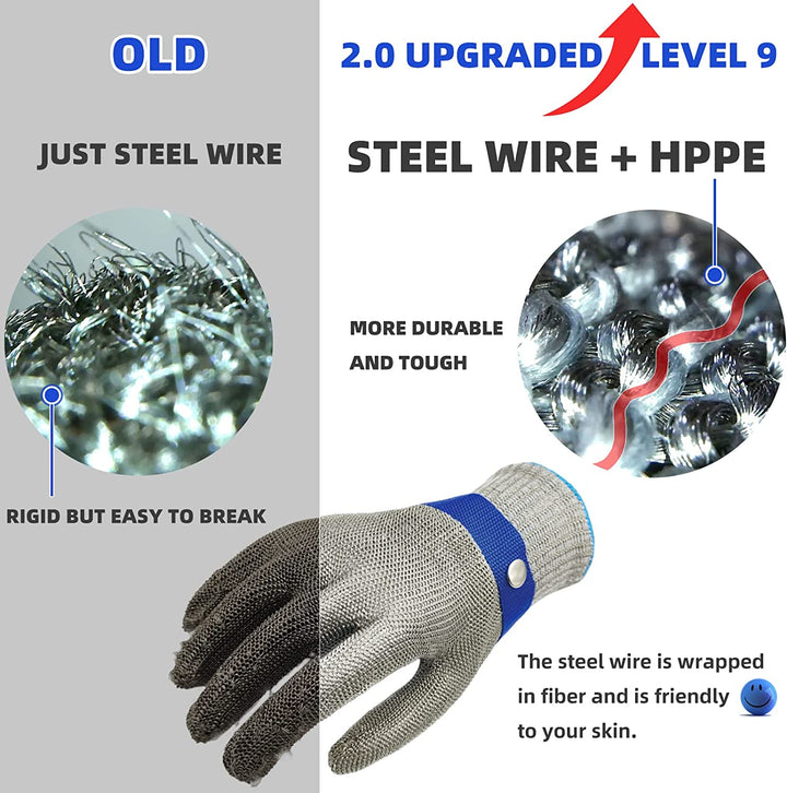 Kalsten | Food grade stainless steel mesh metal glove