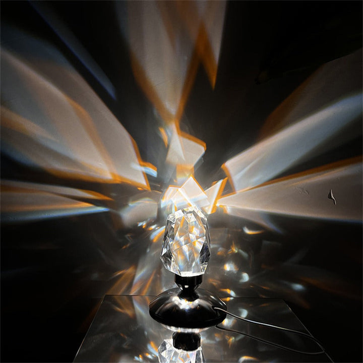 Crystal bedside lamp | Kalsten
