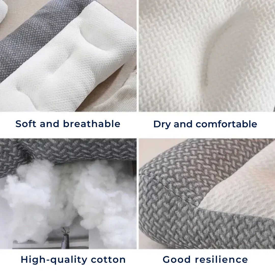 SleepAlign Orthopedic Neck Pillow For Sleeping | Cervical Spine Support - Pain Relief - Reduced Snoring - For All Sleep Positions Kalsten