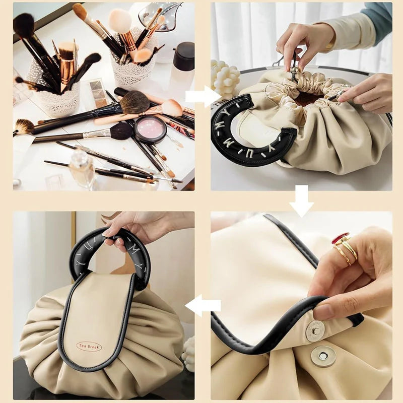 Drawstring handbag for makeup | Kalsten
