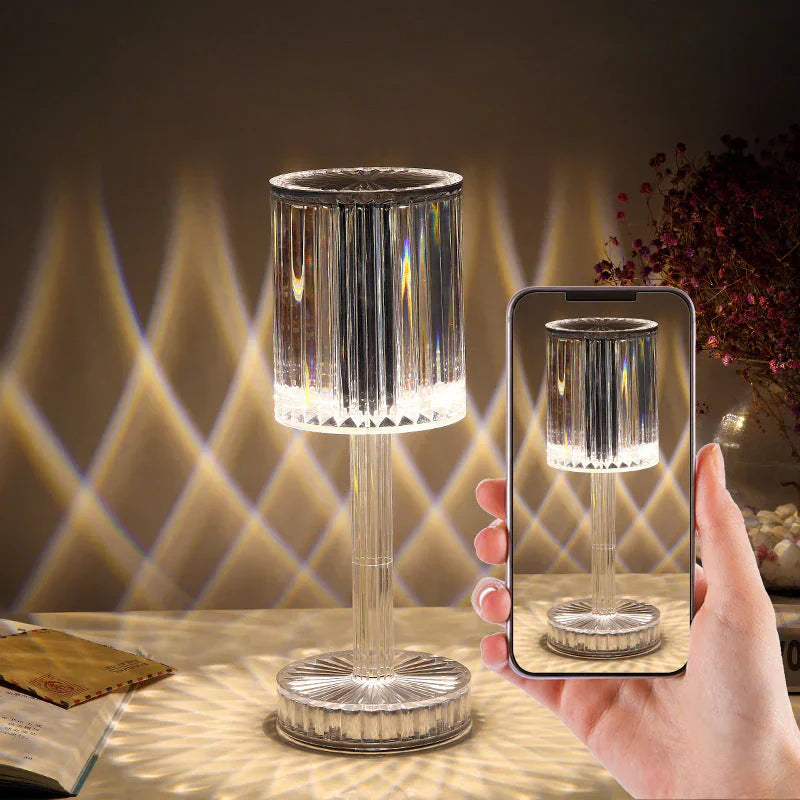 Dimmable Crystal Table Lamp – Modern Style