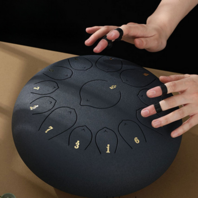 Kalsten | EchoDrum – Steel Tongue Drum for Meditation, Yoga, and Relaxation