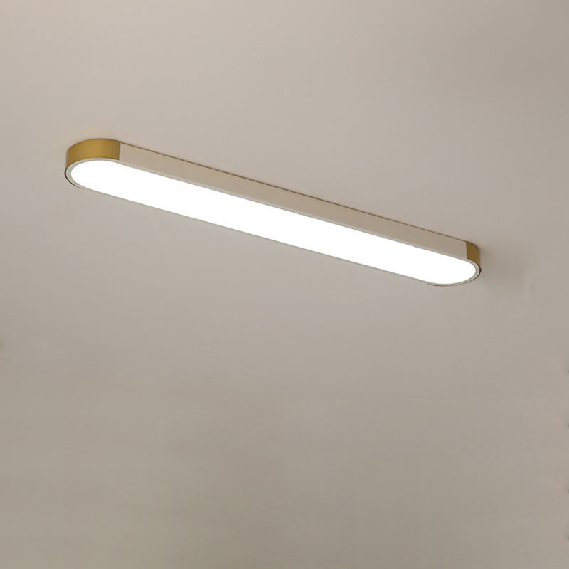 Flush Mount LED Ceiling Light Iron Acrylic 25.6 in Modern Living Room Bedroom Hallway Lighting 3 Color Temperature Adjustable | Kalsten