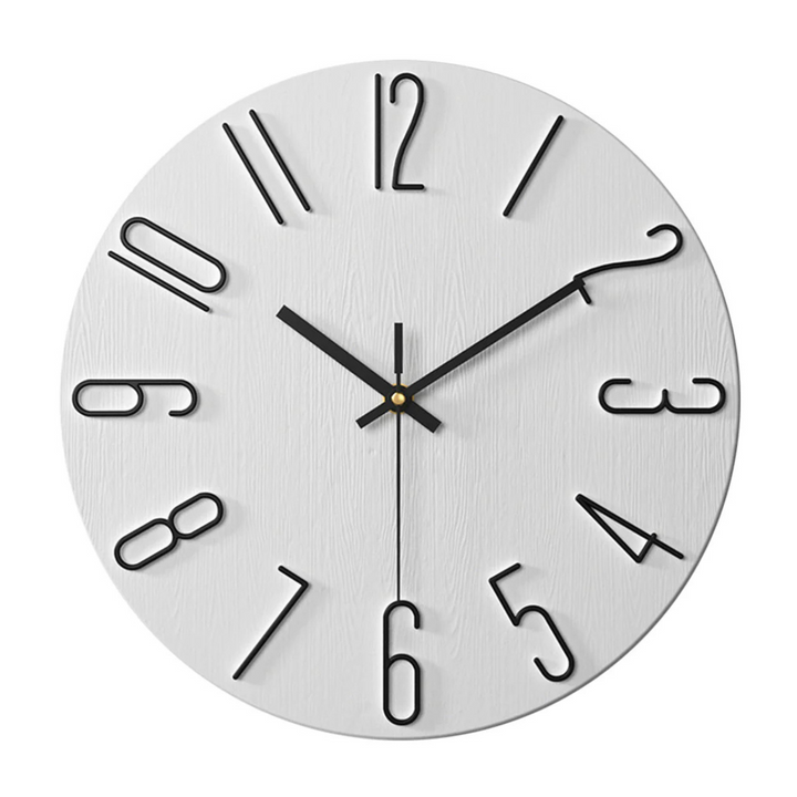 Kalsten | Designer wall clock for the living room with a simple form and style