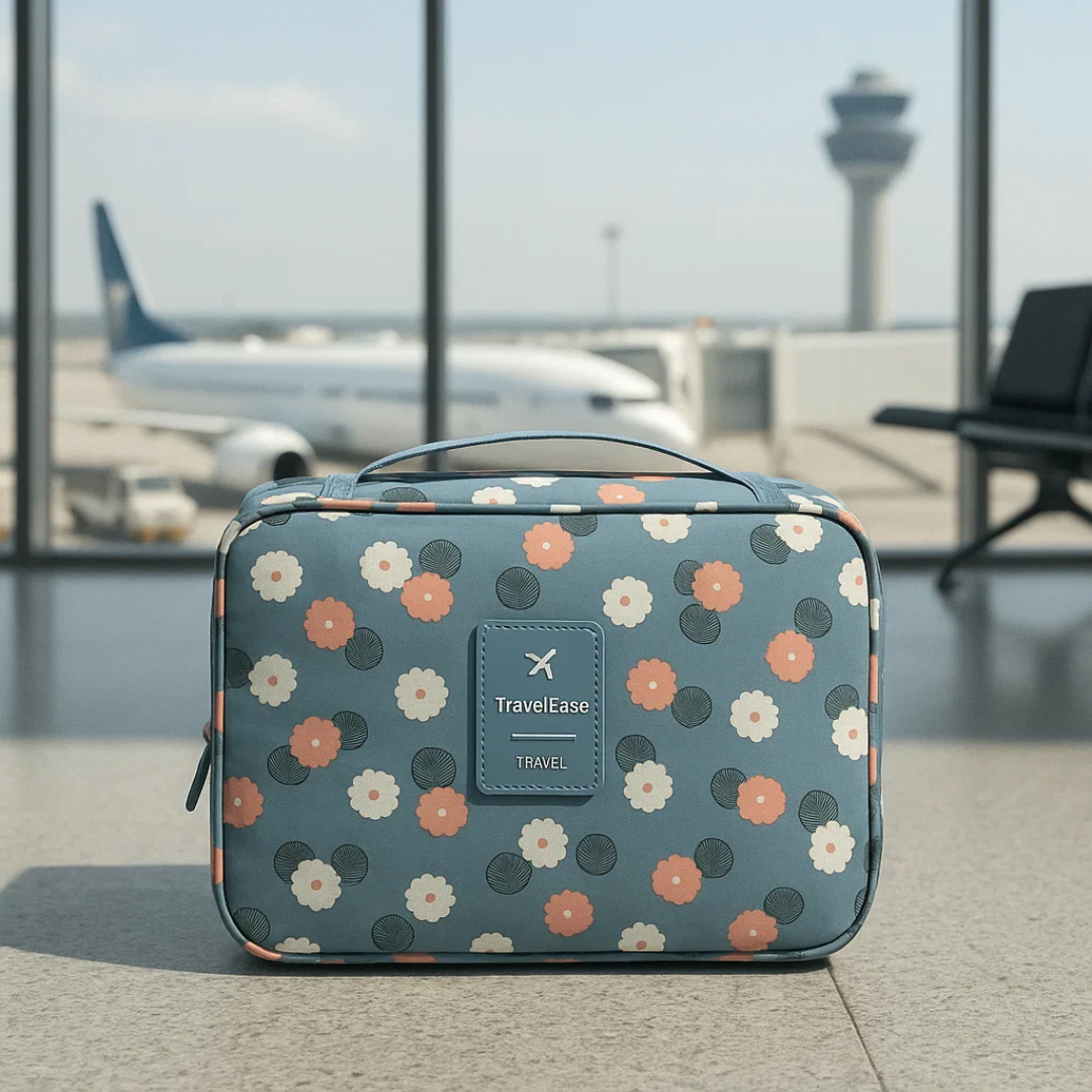 Kalsten | TravelEase –  Water-Resistant Travel Toiletry Bag with Hanging Hook