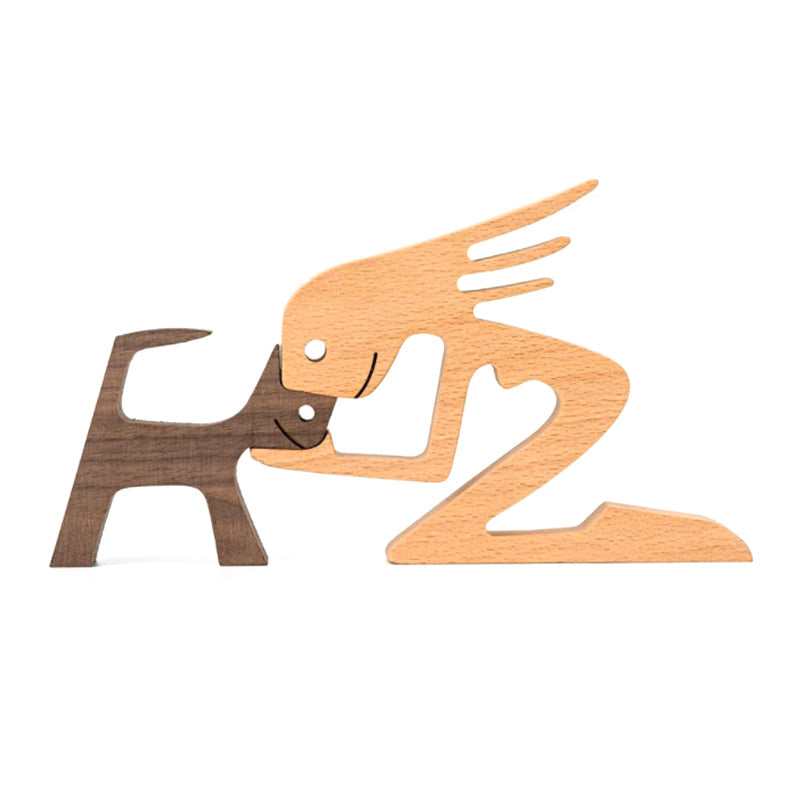 Kalsten | Pet Lover - Wood Sculpture Table Ornaments
