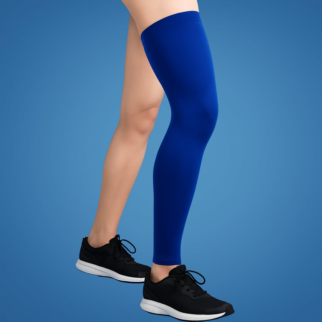 FlexiRelief | Full Leg Compression Sleeve – Knee Support – Graduated Pressure – Pain Relief – Recovery – Swelling Reduction Kalsten
