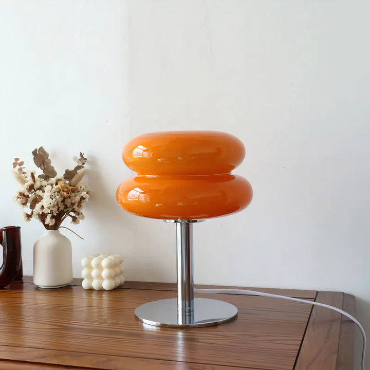 Retro Glass Shade Table Lamp Kalsten