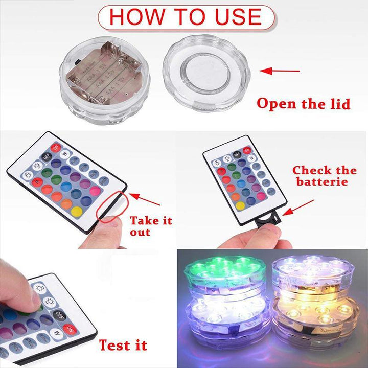 Kalsten | Remote control waterproof magnetic suction LED lamp