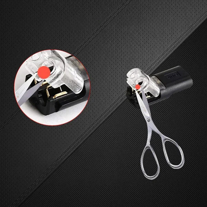 Double wire connector with locking buckle | Kalsten