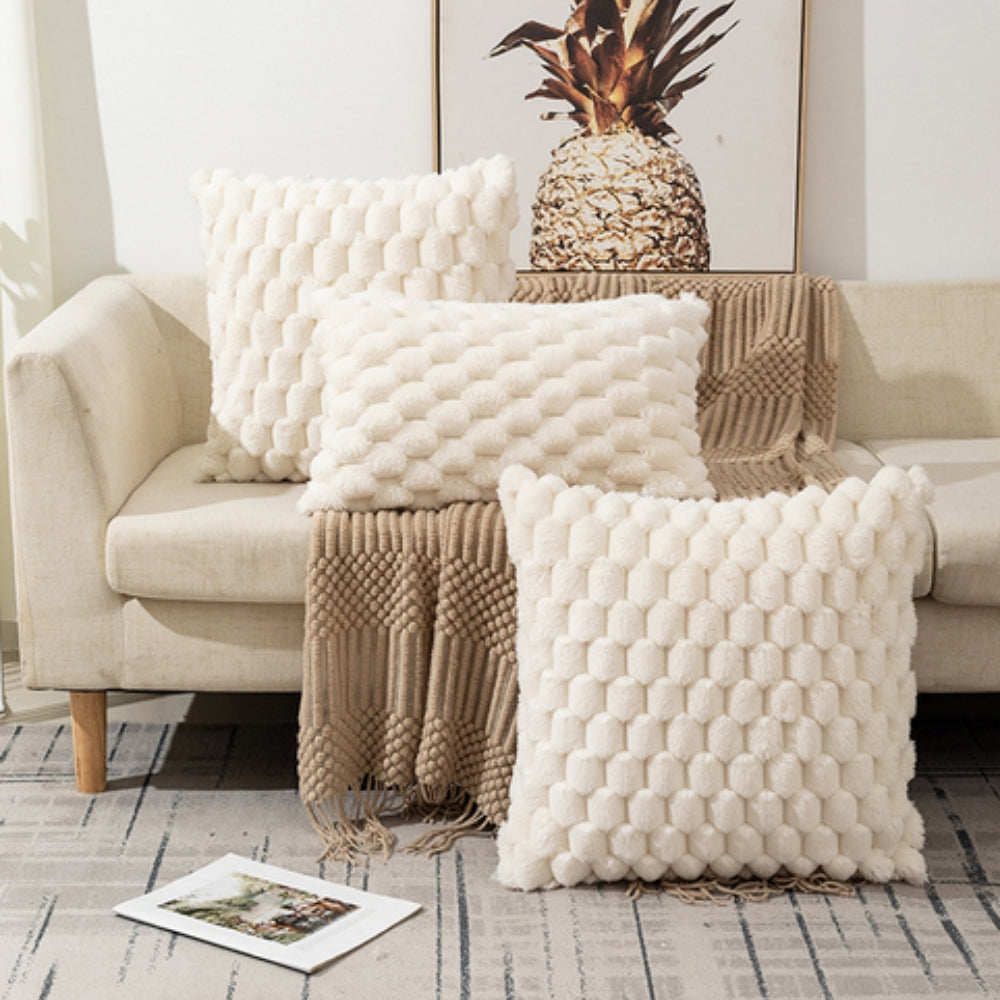 Kalsten | VelvetSoft Cushion Cover – UltraSoft Plush Cover for Sofa or Bed