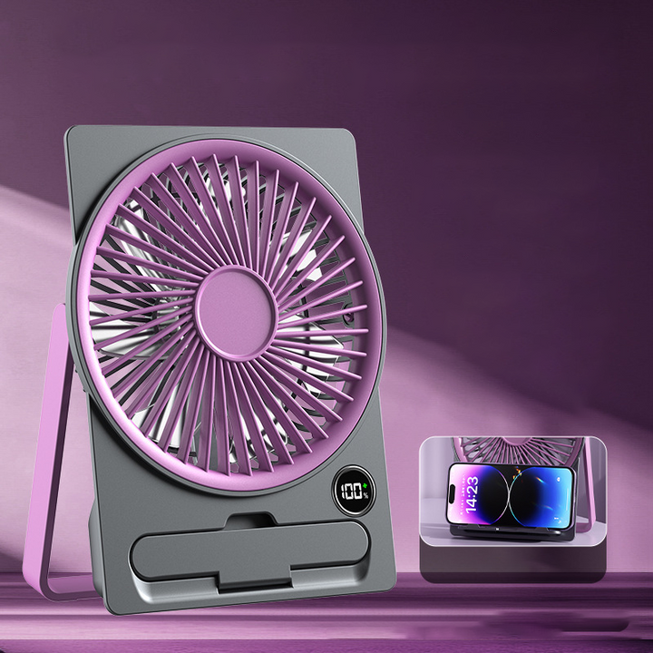 USB portable fan quiet with battery | Kalsten