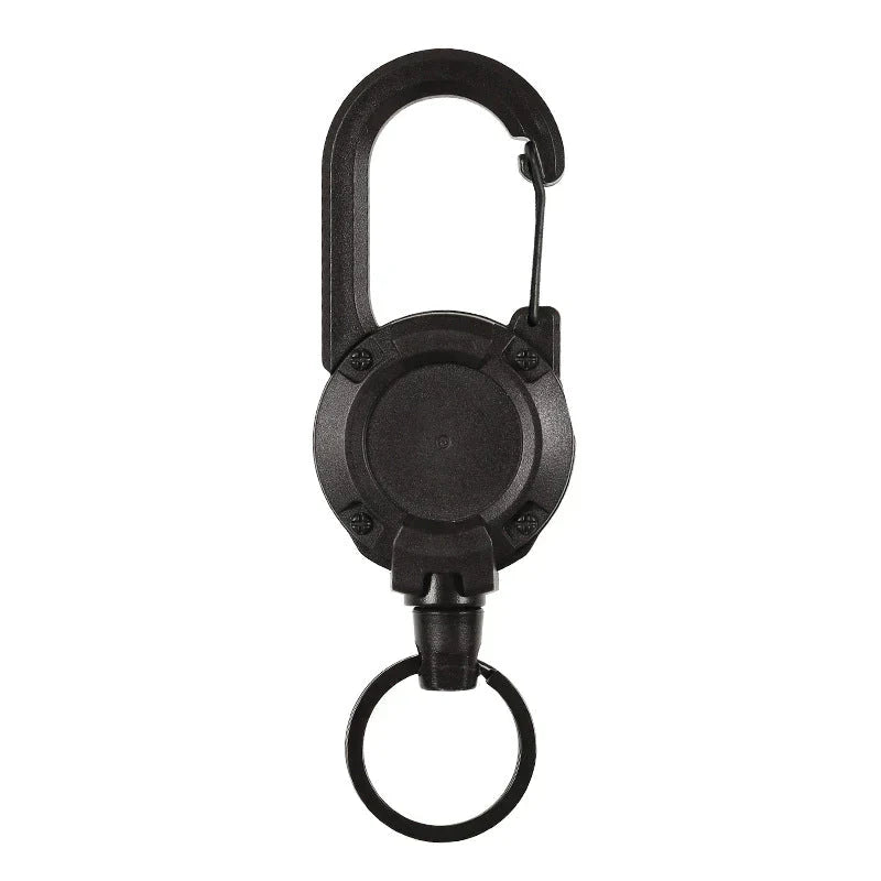 Automatic retractable key holder made of wire rope for outdoor use | Kalsten