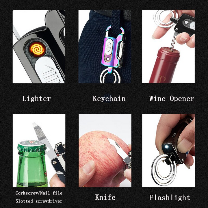 Multifunctional Outdoor Camping Survival Keychain Tool | Kalsten