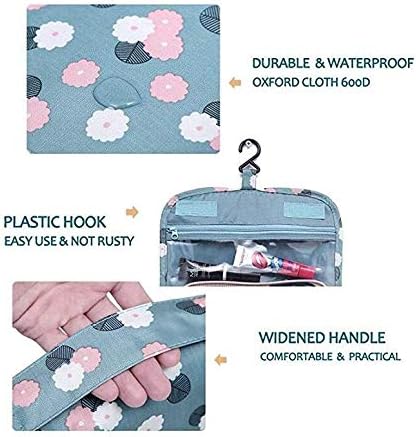 Kalsten | TravelEase –  Water-Resistant Travel Toiletry Bag with Hanging Hook