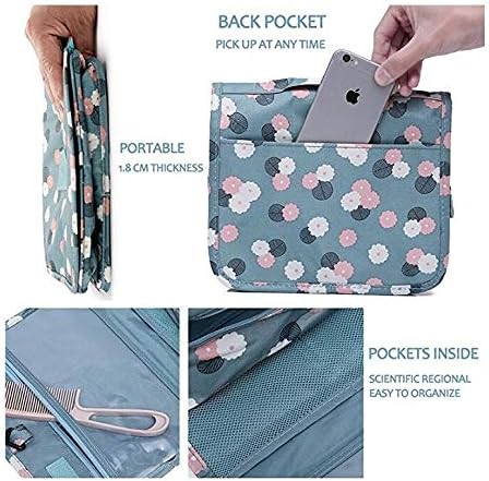 Kalsten | TravelEase –  Water-Resistant Travel Toiletry Bag with Hanging Hook