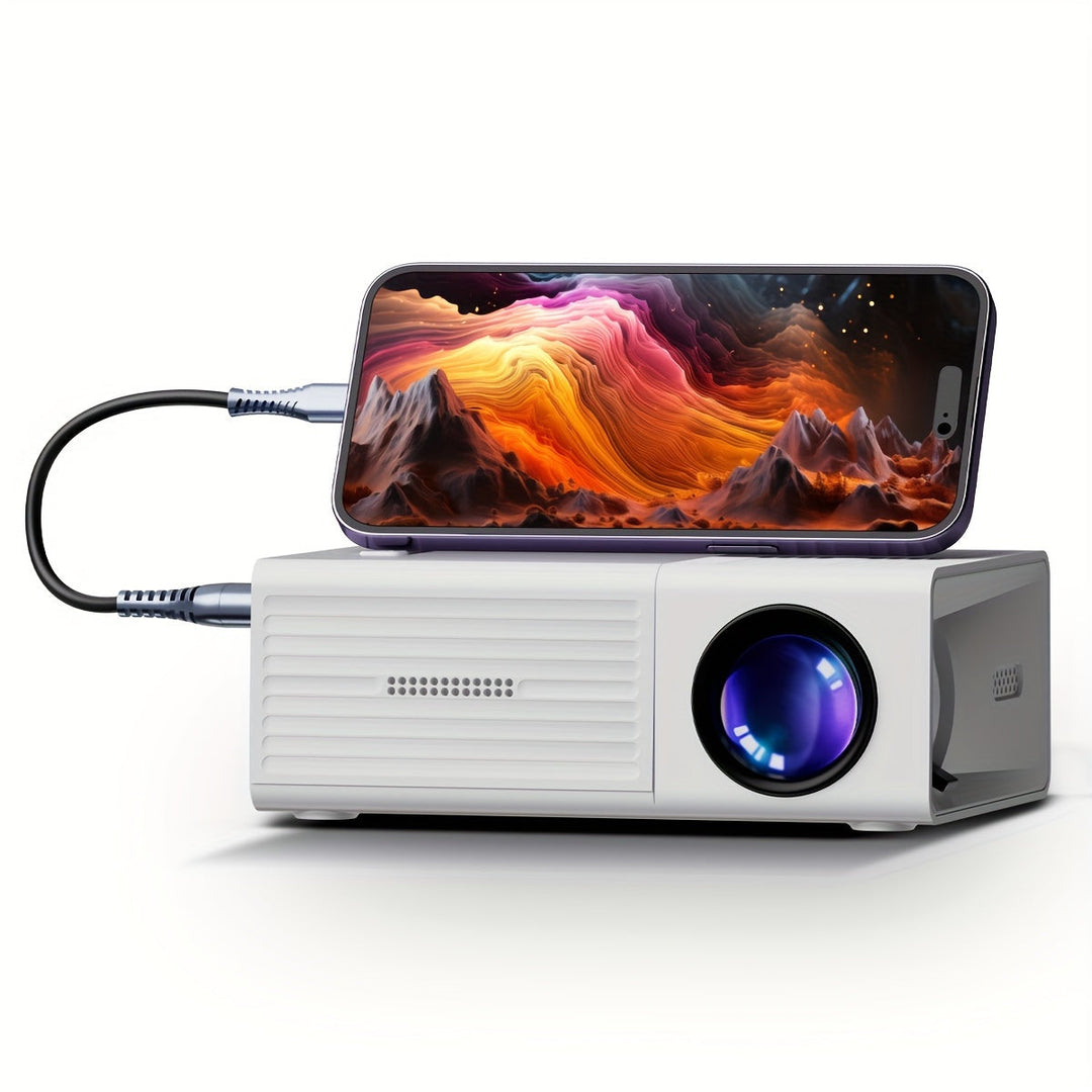 Mini HD Projector – Ultra-Light, 3000 Lumen