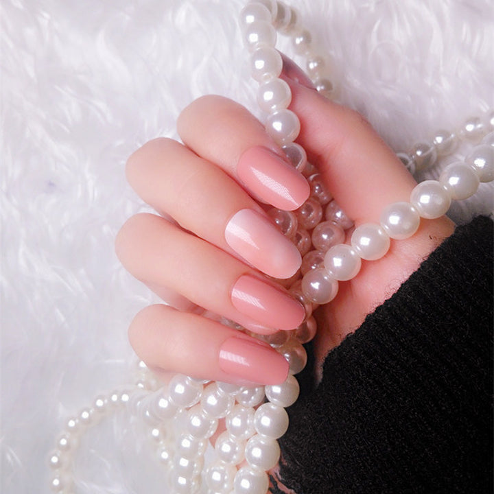 Elegant Glossy Press-On Nails