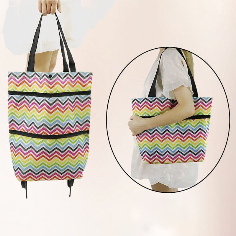 TurboTote Rolling Bag — Shopping without pain, with space for a lifetime! | Kalsten