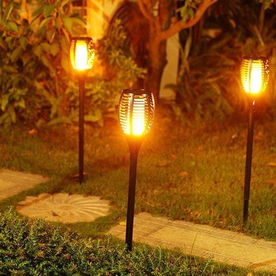 LED Solar Garden Torpedoes Deluxe 96 LED (4 pieces) | Kalsten