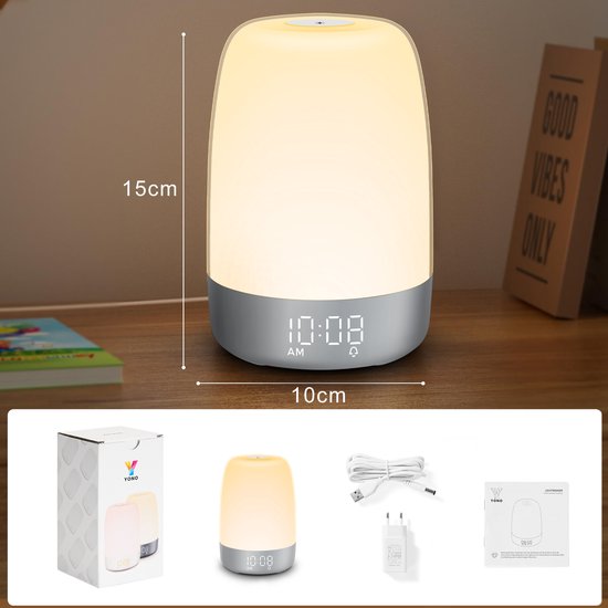 LightStart Wake-Up Lamp – Sunrise Simulation and Dimmable Night Light | Kalsten