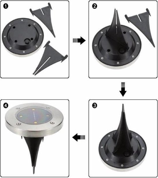Wireless LED Solar Garden Lights Deluxe - Create the perfect atmosphere in your garden! Kalsten