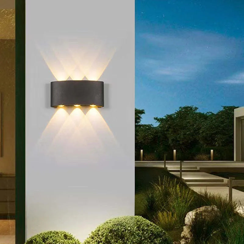 Modern White Waterproof LED Wall Lamp