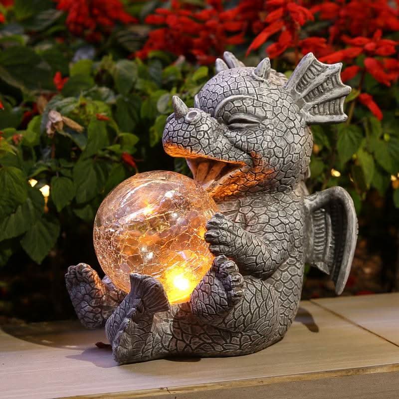LED Dragon Shaped Table Lamp Rechargeable | Kalsten