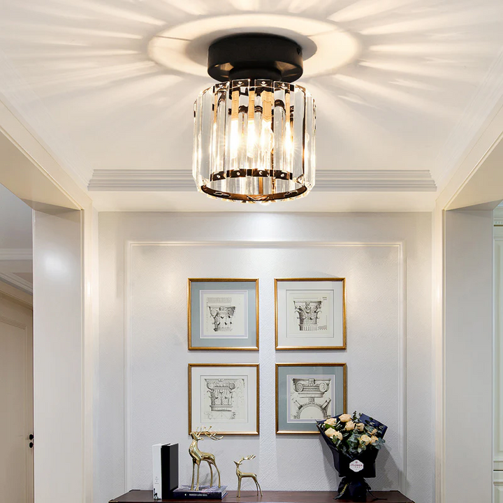 Kalsten | Crystal Glass Ceiling Light for Modern Interiors